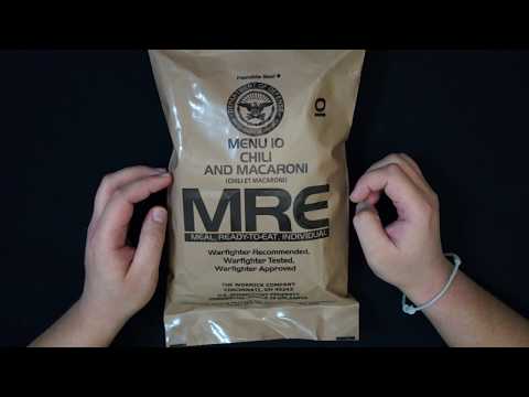 Видео: АСМР Американский ИРП MRE