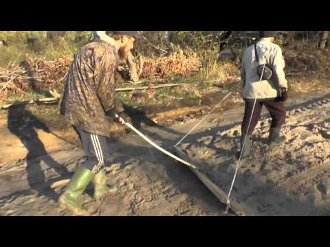 Видео: Самодельный  "грейдер" по эпохе. 13.10.2015