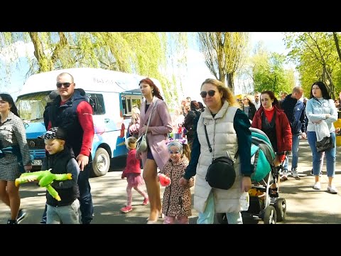 Видео: Мозыряне активно, насыщенно и весело отметили Первомай