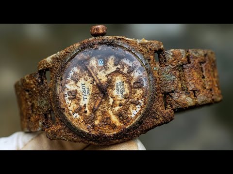 Видео: Гениальный мальчик реставрирует часы Tissot 1853 года с помощью простых инструментов | От начала ...
