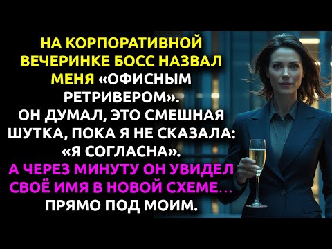 Видео: Он называл меня офисным РЕТРИВЕРОМ — и не знал, что я готовлю его увольнение.