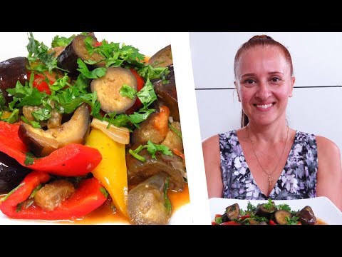 Видео: 🍅🍆ВКУСНЯШКА ИЗ БАКЛАЖАНОВ Полезное овощное соте для всей семьи Люда Изи Кук обед ужин из баклажанов