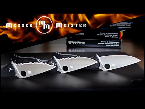 Видео: Как работает серрейтор - тест ножей Spyderco Tenacious