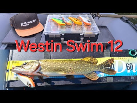 Видео: Westin swim 12 щука на джерк летом!