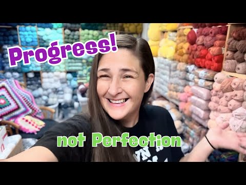 Видео: Моя огромная организация ПРЯЖИ... Прогресс, а НЕ совершенство 🧶🤓 | Видеоблог Yarn Geek
