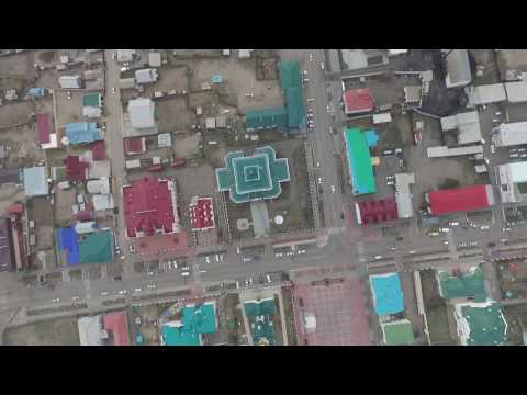 Видео: Поселок Агинское, центр Агинского Бурятского округа.