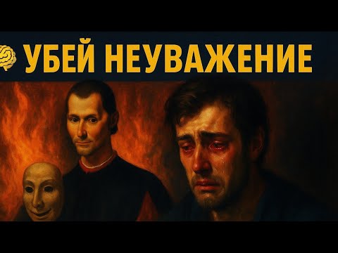Видео: Как уничтожить неуважение - Психология Макиавелли