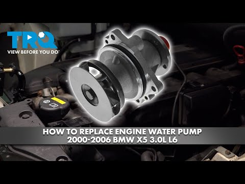 Видео: Как заменить водяной насос двигателя BMW X5 3.0L L6 2000-2006 гг.