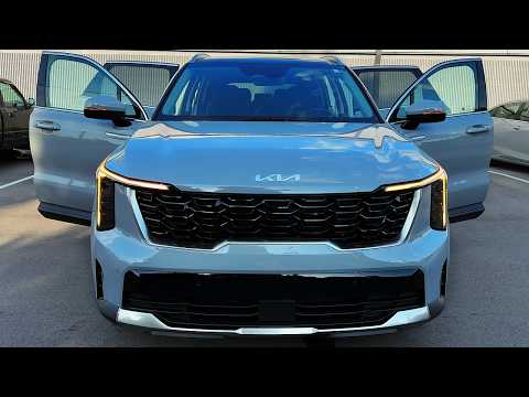 Видео: 2025 Kia Sorento - Детали экстерьера и интерьера