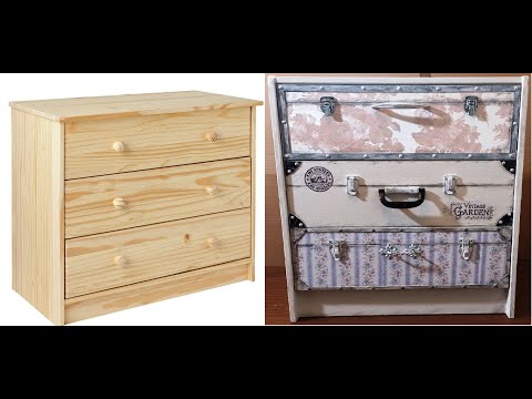 Видео: Переделка комода Икея Часть 2