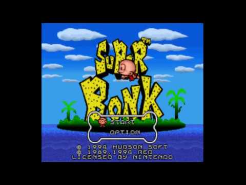 Видео: Super Bonk SNES Firstrun (стрим от 07.01.18г)