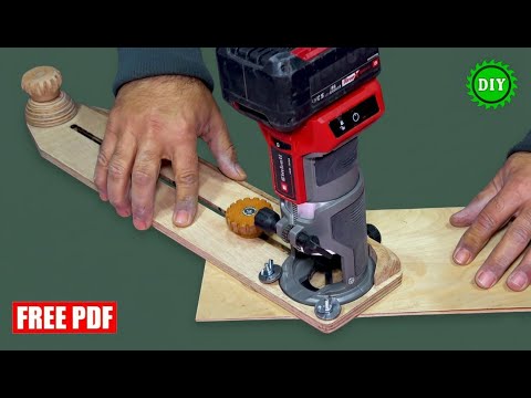 Видео: Изготовление приспособления для циркулярной резки для ручных фрезеров
