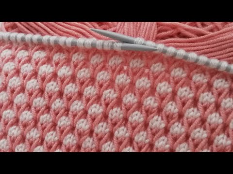 Видео: Вяжем жилет за два дня, очень простое объяснение схемы вязания двумя спицами.