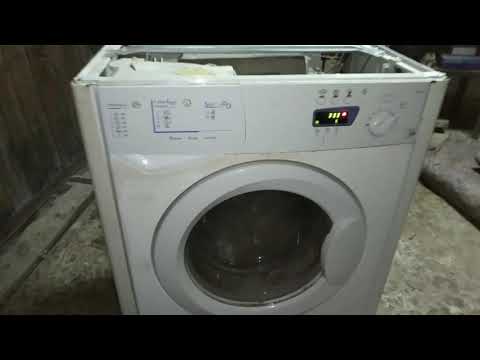 Видео: Стиральная машина Indesit WIE107 постоянно набирает воду.