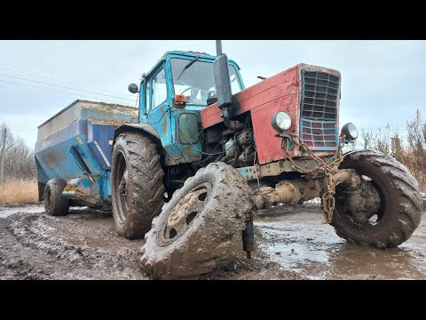 Видео: Приключения на ферме, К 744 Кировец на вспашке, сдаем металлолом!