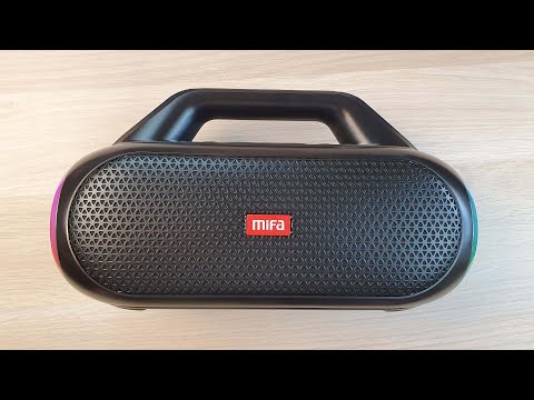 Видео: MIFA WILDBOX - МОЩНАЯ 60ВТ КОЛОНКА СО СВЕТОМУЗЫКОЙ И ЗАЩИТОЙ ОТ ВОДЫ!