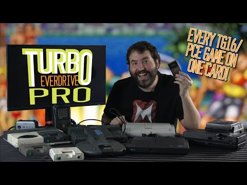 Видео: Turbo Everdrive Pro (флеш-картридж Turbografx 16/PC Engine) — Адам Коралик