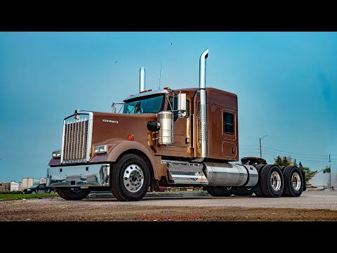 Видео: ВЫГЛЯДИТ КРУТО 2026 KENWORTH W900L FLAT TOP THE KENWORTH GUY