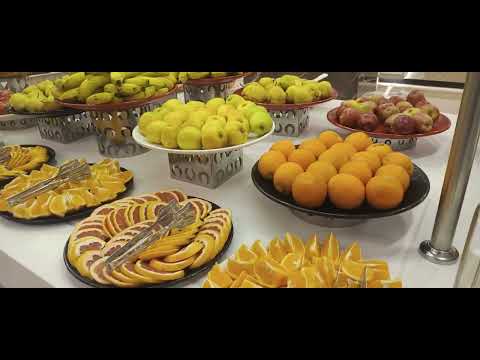 Видео: Side Crown Palace breakfast , завтрак 17.06.2025