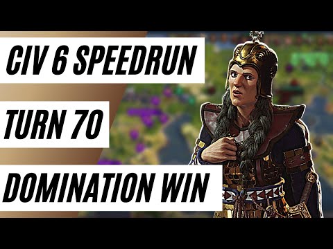 Видео: (Civ 6) Ход 71, скоростной режим «Доминирование»!! (Томирис из Скифии)