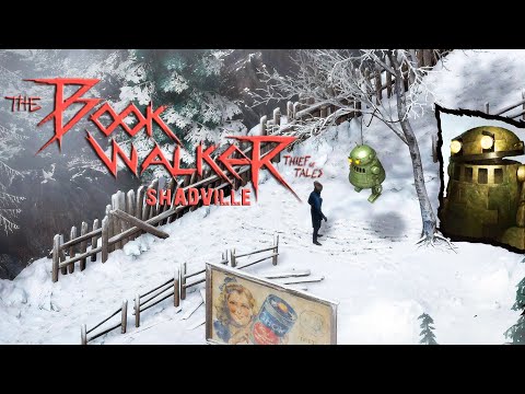 Видео: Роботы в снегу и Зомби в Школе магии ▬ The Bookwalker: Thief of Tales Прохождение игры #2