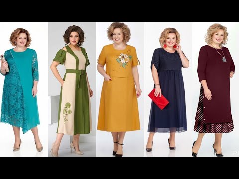 Видео: Топ самых красивых и стильных платьев больших размеров для матери жениха/невесты, трендовых плать...