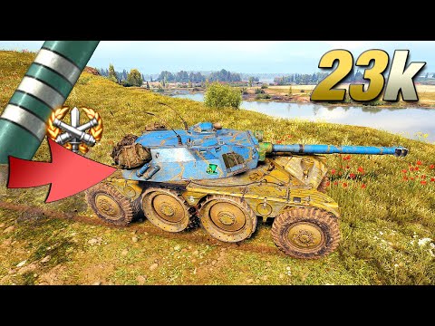 Видео: EBR 105: 23 тыс. урона в сумме и не только - World of Tanks