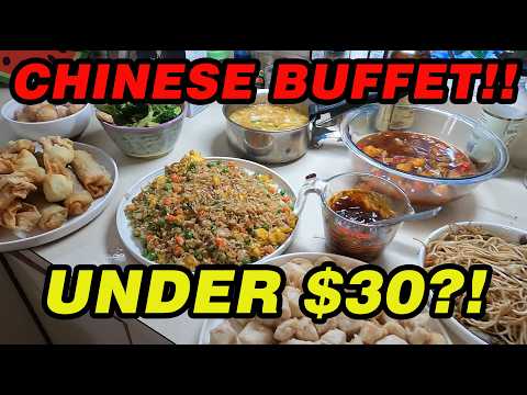 Видео: Лучший китайский буфет менее чем за 30 долларов!