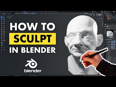 Видео: Научитесь лепить в Blender — краткое руководство