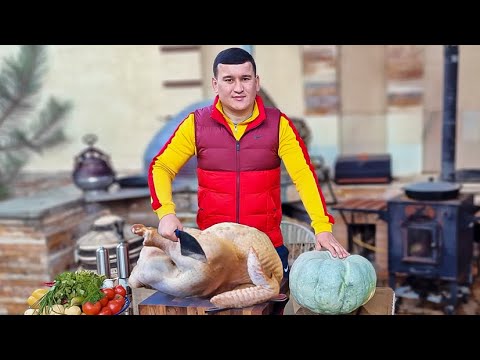 Видео: ВЫ БУДЕТЕ УДИВЛЕНЫ РЕЗУЛЬТАТОМ!  ИНДЮК В ТЫКВЕ!   |   TURKEY IN PUMPKIN!