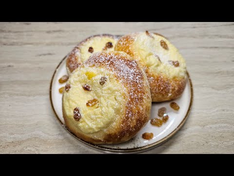Видео: ВАТРУШКИ С ТВОРОГОМ! ВОЗДУШНЫЕ И ВКУСНЫЕ!