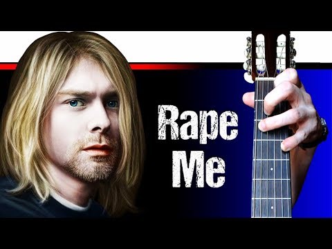 Видео: Nirvana - Rape Me на Гитаре + РАЗБОР