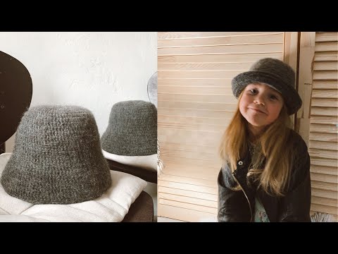 Видео: Тёплая панама на осень крючком. На любой размер. Подробный мастер-класс. SHODDI