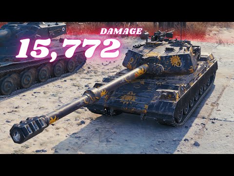 Видео: BZ-79 — БЕЗУМНЫЙ урон в 15 772 ед. + ещё больше эпических сражений | Мир танков