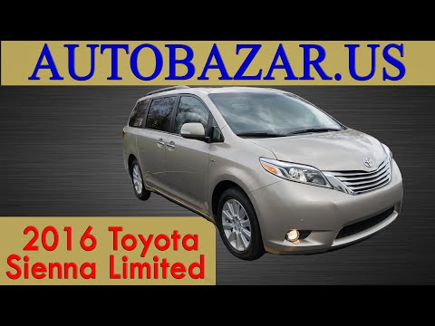 Видео: 2016 Toyota Sienna Limited AWD видео. Тест Драйв Тойота Сиенна 2016 на русском.