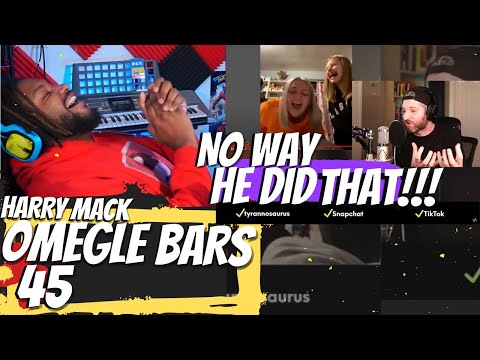Видео: ЭТОТ ЧЕЛОВЕК СХОДИЛ С УМА | Harry Mack Omegle Bars 45 (РЕАКЦИЯ!!!)
