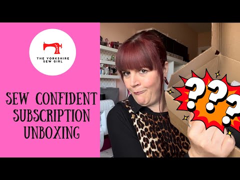 Видео: Распаковка подписки Sew Confident