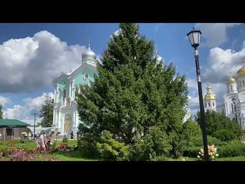 Видео: Дивеево, август, Яблочный Спас