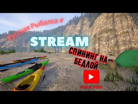 Видео: 🔥 Stream🔥Русская Рыбалка 4 🔴Спининг на Белой🔴Хариус + Форель