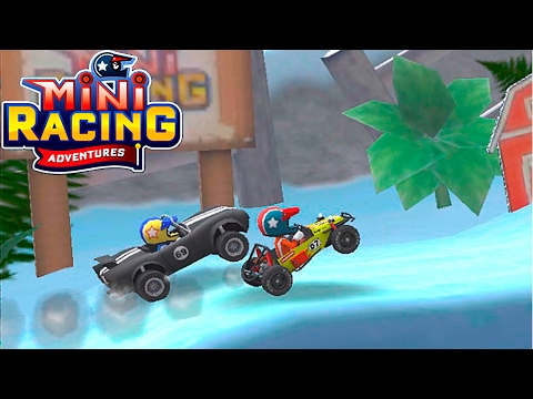 Видео: Машинки MINI RACING ADVENTURES #1 гонки на разных тачках ИГРА