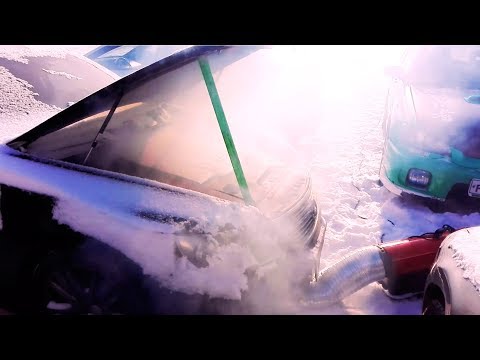 Видео: Либо я его сожгу либо отогрею ! Упавший LEXUS