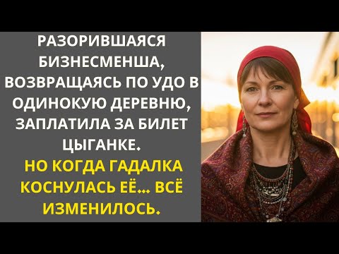 Видео: Разорившаяся бизнесвумен, вернувшаяся по УДО, купила билет на автобус цыганки... И когда удача...