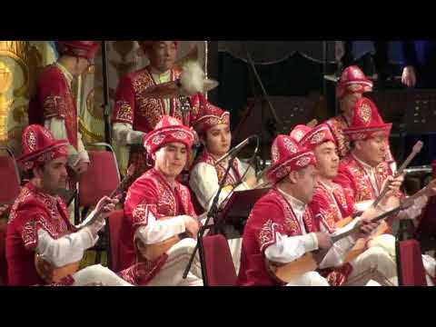 Видео: Оркестр Курмангазы - Мұқан Төлебаев Біржан Сара операсынан би
