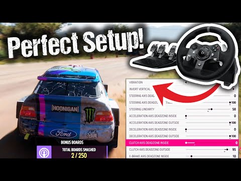 Видео: Лучшие настройки руля для Forza Horizon 5 (Logitech G29, G920, g27, g923 и другие!)