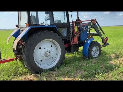 Видео: Грабли Harvest WR 8 в деле!!!