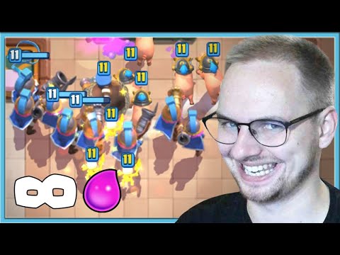 Видео: 🤣 АХАХА, ТРИ МУШКЕТЕРА С БЕСКОНЕЧНЫМ ЭЛИКСИРОМ / Clash Royale
