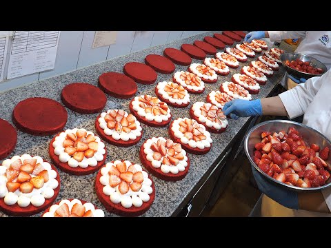 Видео: Клубничный торт со взбитыми сливками с потрясающими визуальными эффектами