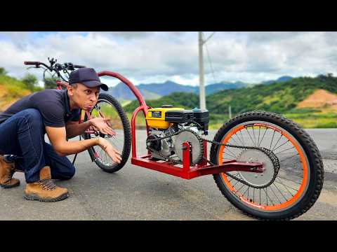 Видео: как сделать толкатель для велосипеда 212cc