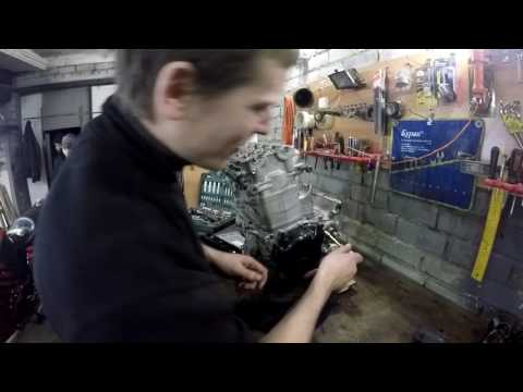 Видео: Полная разборка двигателя Suzuki GSX1300R Hayabusa 2005. Выпуск №7