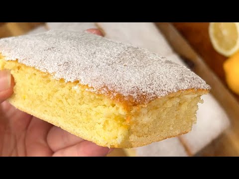 Видео: Горячий лимонно-молочный пирог: для уютного перекуса ♥